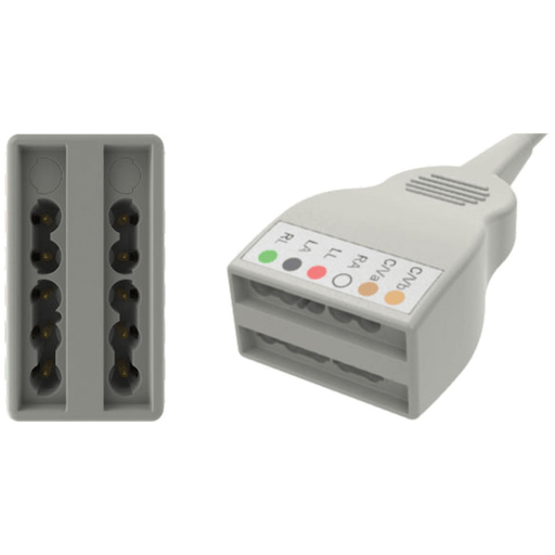 SOLVENTUM YOKEMATE LWS ECG CABLE - Yokemate LWS ECG Cable with Universal Connector | Quantity - 1x EA