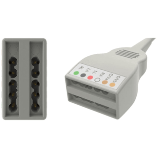 SOLVENTUM YOKEMATE LWS ECG CABLEYokemate LWS ECG Cable with Universal Connector | Quantity - 1x EA