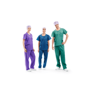 MOLNLYCKE BARRIER WEARING APPARELSCRUB SHIRTSShirt Scrub, XXXX-Large, Green, 12/bg, 4 bg/cs | Quantity - 1x CS