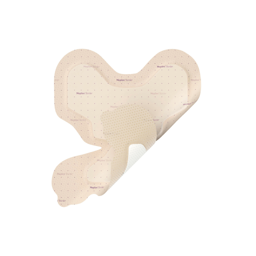 MOLNLYCKE WOUND MANAGEMENT - MEPILEX HEEL - Mepilex Border Heel, 22x23cm, 10/bx, 3bx/cs (US Only) | Quantity - 1x CS