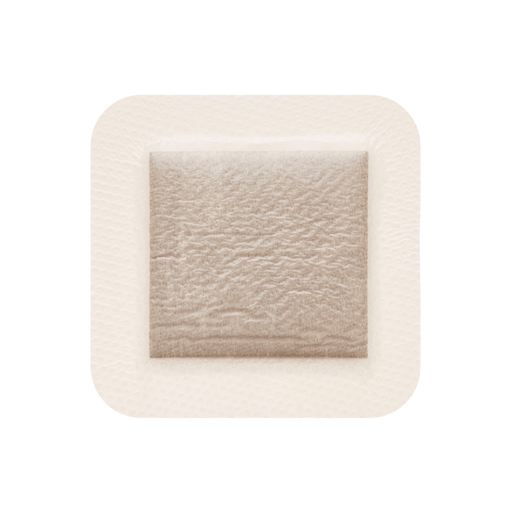 MOLNLYCKE WOUND MANAGEMENTMEPILEXSelf-Adherent Absorbent Foam Dressing, Antimicrobial, Bordered, 4" x 4", 5/bx, 10 bx/cs | Quantity - 1x CS