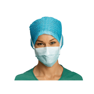 MOLNLYCKE BARRIER ANTI-FOG FACE MASK - Anti-Fog Mask with Ties, Foam Backing, 60/bx, 10 bx/cs (US Only) | Quantity - 1x CS