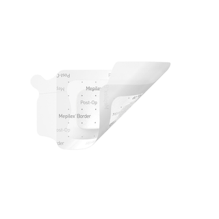 MOLNLYCKE MEPILEX BORDER POST-OP ADVANCED DRESSINGS - Mepilex Border Post Op Dressings, 6cm x 8cm, 10/bx, 10 bx/cs  | Quantity - 1x CS