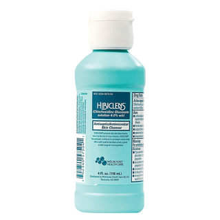 MOLNLYCKE HIBICLENS ANTISEPTIC ANTIMICROBIAL SKIN CLEANSERSkin Cleanser, 4 oz Liquid, 48/cs (72 cs/plt) | Quantity - 1x CS