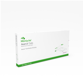 MOLNLYCKE AVANCE NEGATIVE PRESSURE WOUND PRODUCTS - Avance Solo Dressing, 15cm x 15cm, 2/bx, 2 bx/cs (US Only) | Quantity - 1x CS