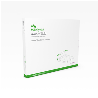 MOLNLYCKE AVANCE NEGATIVE PRESSURE WOUND PRODUCTS - Avance Solo Dressing, 25cm x 25cm, 2/bx, 2 bx/cs (US Only) | Quantity - 1x CS