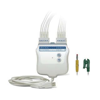 WELCH ALLYN MORTARA BURDICK ACCESSORIES FOR ELI ECGS - Acquisition Module AM12 with HA Banana Lead Wires (US Only) | Quantity - 1x EA