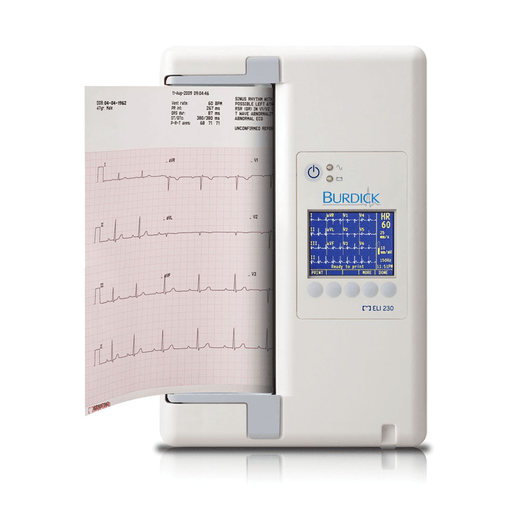 WELCH ALLYN MORTARA BURDICK ELI 230 ECG - ELI 230 ECG with WAM USB, 20 Patient Storage (US Only) | Quantity - 1x EA