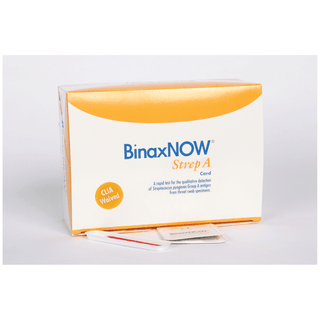 ALERE POC BINAXNOW STREP A - Strep A Test Kit, Results in 5 Minutes, 25 test/kit (Continental US+HI Only) | Quantity - 1x KT