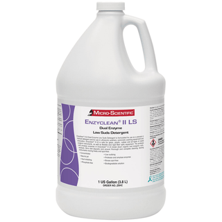 MICRO-SCIENTIFIC ENZYCLEAN II DUAL ENZYMATIC DETERGENT - Enzyclean II LS Dual Enzyme Low Suds Detergent, Gallon, 4/cs (36 cs/plt) | Quantity - 1x CS