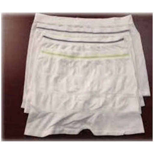 MEDI-TECH INTERNATIONAL MEDIBRIEF PREMIUM SEAMLESS KNIT PANTS - MediBrief Premium Seamless Knit Pants, Latex-Free, White, 4X-Large (Bariatric), 5/bg, 20bg/cs | Quantity - 1x CS