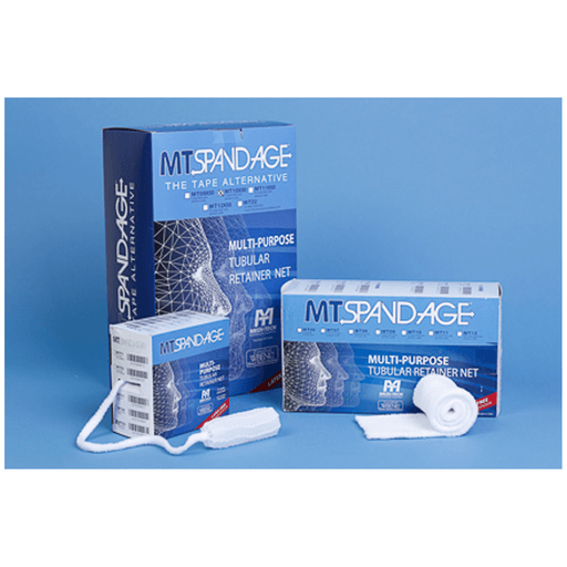 MEDI-TECH INTERNATIONAL MT SPANDAGE TUBULAR RETAINER NET - MT Spandage Tubular Retainer Net, Latex-Free, Pre-Cuts, Small Hand, Arm, Leg, Foot, Size 2, Length  24in, 50/cs | Quantity - 1x CS