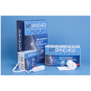 MEDI-TECH INTERNATIONAL MT SPANDAGE TUBULAR RETAINER NET - MT Spandage Tubular Retainer Net, Latex-Free, Pre-Cuts, Small Hand, Arm, Leg, Foot, Size 2, Length  24in, 50/cs | Quantity - 1x CS
