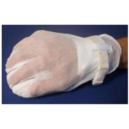 MEDI-TECH INTERNATIONAL PROTECTIVE MITTS - Adult Mitts, Assured Control, Mesh Back, (5) Finger Separators (Includes 48" Straps), Latex-Free, One Size | Quantity - 1x PR