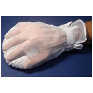 MEDI-TECH INTERNATIONAL PROTECTIVE MITTS - Adult Mitts, Easy-View, Double Padded, Flap To View Fingers (Without Straps), Latex-Free, One Size | Quantity - 1x PR