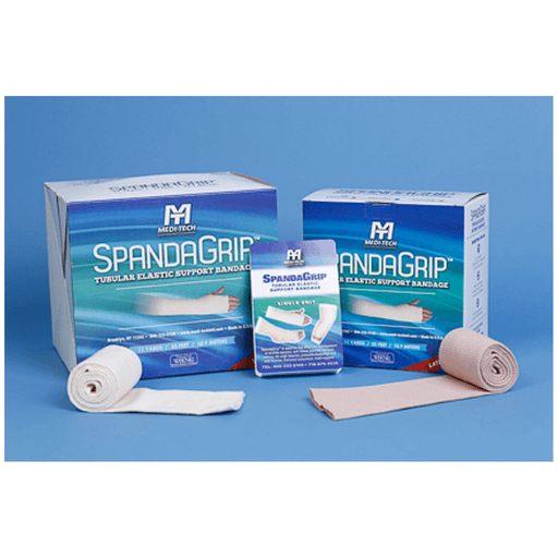 MEDI-TECH INTERNATIONAL SPANDAGRIPSpandaGrip Tubular Elastic Support Bandage, Latex-Free, (G) Beige, Large Thighs, 4-1/2"x11yds, 1/bx | Quantity - 1x BX