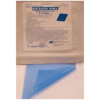 MEDI-TECH INTERNATIONAL SPAND-GEL HYDROGEL SHEETS - Spand-Gel Hydrogel Dressing Sheet, Sterile, 4"x4", 30/cs (To Be DISCONTINUED) | Quantity - 1x CS