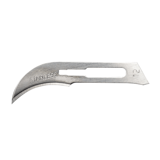 MYCO TECHNOCUT PREMIUM SURGICAL BLADES - Surgical Blade, #12, 100/bx (Available for Sale in US & Canada) | Quantity - 1x BX