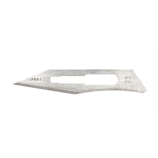 MYCO TECHNOCUT PREMIUM SURGICAL BLADES - Surgical Blade, #25, 100/bx (Available for Sale in US & Canada) | Quantity - 1x BX
