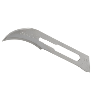 MYCO GLASSVAN SURGERY BLADES - Surgery Blade, Size 12B, Stainless Steel, 100/bx (Available for Sale in US & Canada) | Quantity - 1x BX