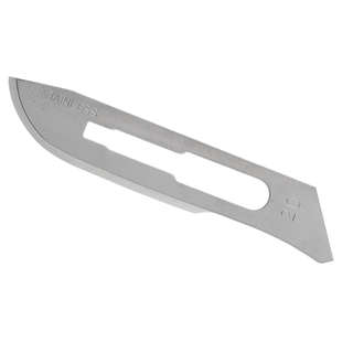 MYCO GLASSVAN SURGERY BLADES - Surgery Blade, Size #20, Stainless Steel, 100/bx (Available for Sale in US & Canada) | Quantity - 1x BX