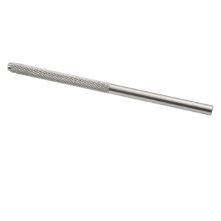 MYCO STAINLESS STEEL BLADE HANDLES - Round Knurled Surgical Handle, 10cm, Stainless Steel, Non-Sterile, 10/bx (US Only) | Quantity - 1x BX