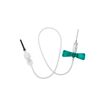 MYCO RELI SAFETY BLOOD COLLECTION - Safety Blood Collection Kit, 21G x ", 3.9" Tube Green, No Tube Holder, Latex-Free (LF), Sterile, 100/bx (US Only) | Quantity - 1x BX