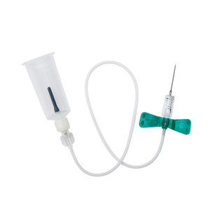 MYCO RELI SAFETY BLOOD COLLECTION - Safety Blood Collection Kit, 21G x ", 7.4" Tube Green, with Tube Holder, Latex-Free (LF), Sterile, 50/bx (US Only) | Quantity - 1x BX