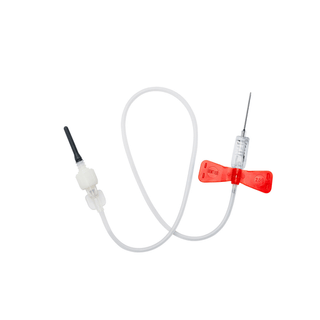 MYCO RELI SAFETY BLOOD COLLECTIONSafety Blood Collection Kit, 25G x ", 11.8" Tube, Orange, No Tube Holder, Latex-Free (LF), Sterile, 100/bx (Temporarily Unavailable for Sale due to Manufacturer Back Orderwith No Estimated Release Date) | Quantity - 1x BX