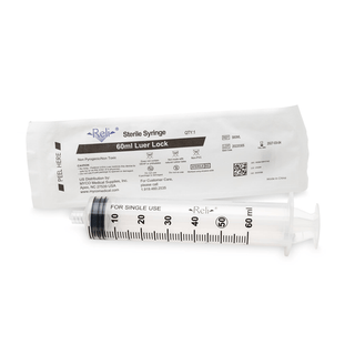MYCO RELI CONVENTIONAL LUER LOCK SYRINGE - Syringe Only, 60mL, Luer Lock, 30/bx (US Only) | Quantity - 1x BX