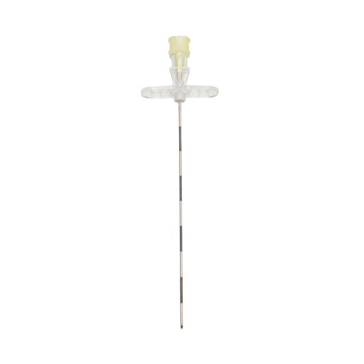 MYCO RELI TUOHY POINT EPIDURAL NEEDLE - Fixed Wing Needle, 20G x 3", Yellow, 25/bx, 4 bx/cs (Not Available for sale into Canada) (US Only) | Quantity - 1x CS