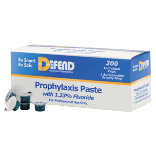 MYDENT DEFEND PROPHY PASTE - Prophy Paste, Coarse-Mint, 200 cups/bx | Quantity - 1x BX