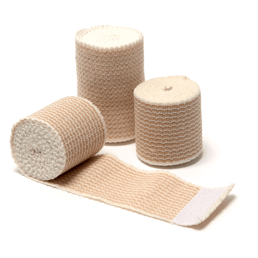 PRO ADVANTAGE ELASTIC BANDAGES - Elastic Bandage, Knit, Self Closure, 4" x 5 yds, 10/bx, 5 bx/cs (90 cs/plt) | Quantity - 1x CS