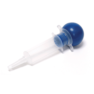 PRO ADVANTAGE BULB IRRIGATION SYRINGES - Bulb Irrigation Syringe, 60cc, Catheter Tip, Tip Protector, Sterile, Packaged in Poly Pouch, 50/cs (40 cs/plt) | Quantity - 1x CS