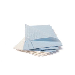 PRO ADVANTAGE PROFESSIONAL TOWEL - Professional Towel, 2-Ply, Tissue/ Poly, 13" x 18", White, 500/cs (63 cs/plt) | Quantity - 1x CS