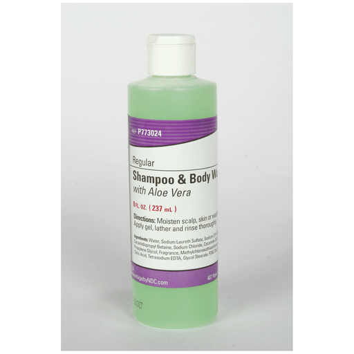 PRO ADVANTAGE SHAMPOO & BODY WASHShampoo & Body Wash, 8 oz Bottle, Flip Top Cap, 48/cs (56 cs/plt)  | Quantity - 1x CS
