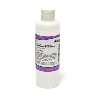 PRO ADVANTAGE RINSE-FREE SHAMPOO & BODY WASH - Rinse-Free Shampoo & Body Wash, 8 oz, Flip Top Cap, 24/cs (90 cs/plt)  | Quantity - 1x CS