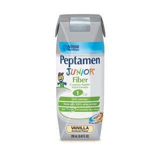 NESTLE PEPTAMEN JUNIOR WITH FIBEROral Peptamen Jr. with Fiber, Vanilla, 250mL, 24/cs (144 cs/plt) (Minimum Expiry Lead is 90 days; Non-Returnable) (Nestle products cannot be sold online without Nestle's prior written permission) | Quantity - 1x CS