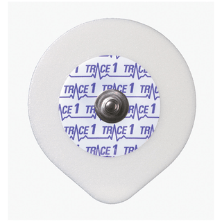 NIKOMED TRACE1 WET GEL MONITORING ELECTRODES - Stress/ Holter Monitoring Electrode, 50mm, Super-Tack Diaphoretic Adhesive, Eyeball Shape, 300/bx | Quantity - 1x BX