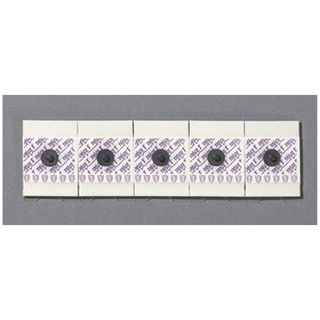 NIKOMED TRACE1 WET GEL MONITORING ELECTRODES - Thallium Stress Monitoring Electrode, Cardiac Cath., 28 x 45mm, Super-Tack Diaphoretic Adhesive, Radio-Translucent X-Ray Opaque Snap/Sensor System, 5 Per Strip, 300/bx | Quantity - 1x BX