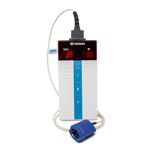 NONIN MODEL 8500 HANDHELD PULSE OXIMETERSIncludes: (1) 8000AA-2 Adult Finger Clip SpO2 Sensor, (6) AA Alkaline Batteries, and (1) 8500 Series Operator's Manual on CD Rom (Continental US Onlyincluding Alaska & Hawaii) | Quantity - 1x EA
