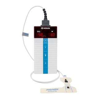 NONIN MODEL 8500 HANDHELD PULSE OXIMETERSIncludes: (1) 8000J-3 Adult Flex SpO2 Sensor, (6) AA Alkaline Batteries, and (1) 8500 Series Operator's Manual on CD Rom (Continental US Onlyincluding Alaska & Hawaii) | Quantity - 1x EA
