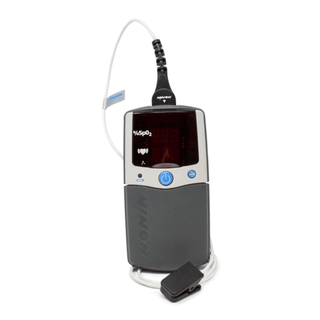 NONIN PALMSAT 2500 SERIES HANDHELD PULSE OXIMETERIncludes: (1) 8000Q2 Reusable Ear Clip SpO2 Sensor (1 meter), (4) AA Alkaline batteries, and (1) 2500/2500A Operators Manual on CD Rom (Continental US Onlyincluding Alaska & Hawaii) | Quantity - 1x EA