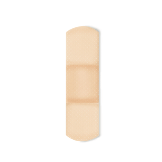 DUKAL FIRST AID SHEER ADHESIVE BANDAGES - Adhesive Bandage, Sheer, 3/8" x 1-1/2", Sterile, 2500/bx, 12 bx/cs | Quantity - 1x CS