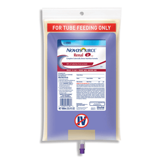NESTLE NOVASOURCE RENAL - Novasource Renal SpikeRight 1000mL Closed System Containers, 6/cs (120 cs/plt) (Minimum Expiry Lead is 90 days; Non-Returnable)(Nestle products cannot be sold online without Nestle's prior written permission) | Quantity - 1x CS