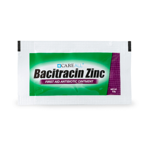NEW WORLD IMPORTS CAREALL BACITRACIN OINTMENTBacitracin Ointment, Single-Use Packet, 0.9g, 25/bx, 36 bx/cs | Quantity - 1x CS