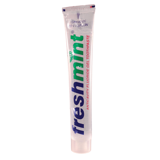 NEW WORLD IMPORTS FRESHMINT CLEAR GEL TOOTHPASTEAnticavity Fluoride Gel Toothpaste, 1.5 oz, 144/cs | Quantity - 1x CS