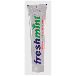 NEW WORLD IMPORTS FRESHMINT CLEAR GEL TOOTHPASTE - Single Use Anticavity Fluoride Gel Toothpaste Packet, 500/bx, 2 bx/cs (Not Available for sale into Canada) | Quantity - 1x CS