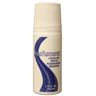 NEW WORLD IMPORTS FRESHSCENT DEODORANTSAnti-Perspirant Roll-On Deodorant, 1.5 oz White Bottle, Alcohol Free, 96/cs (108 cs/plt) (Made in USA)  | Quantity - 1x CS