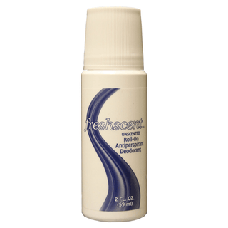 NEW WORLD IMPORTS FRESHSCENT DEODORANTSAnti-Perspirant Roll-On Deodorant, 2 oz White Bottle, Alcohol Free, Unscented, 96/cs (Made in USA) | Quantity - 1x CS